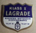 Kopparbergs Bryggeri Riggers Klass 1 Lagrade