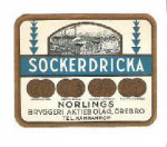 Örebro Norlings Bryggeri Sockerdricka