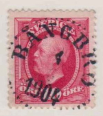 Bångbro Frimärke 4/6 1904