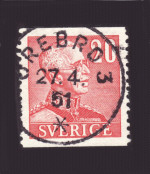 Örebro Frimärke 27/4 1951