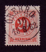 Örebro Frimärke 10/8 1882