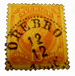 Örebro Frimärke 12/12 1888