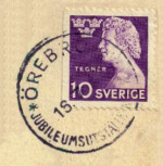 Örebro Frimärke 16/7 1947