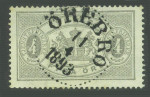 Örebro Frimärke 11/4 1893