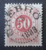 Örebro Frimärke 26/11 1889