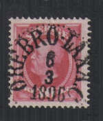 Örebro Frimärke 6/3 1896