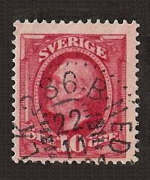 Örebro Frimärke 22/11 1901