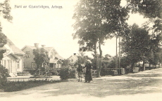 Arboga, Parti av Gjuterivägen 1916
