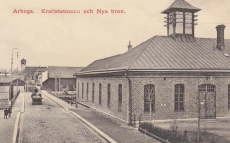 Arboga, Kraftstationen och nya Bron 1918