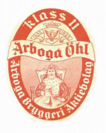 Arboga Bryggeri Öhl Klass I