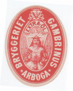 Arboga Bryggeri Gambrinus Extra Öl