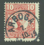 Arboga Frimärke 7/10 1914