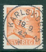 Karlskoga Frimärke 19/9 1942