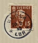 Kumla Frimärke 20/2 1939