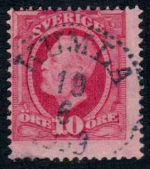 Kumla Frimärke 19/6 1909
