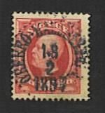 Hallsberg Frimärke 18/2 1897