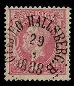 Hallsbergs Frimärke 29/4 1888