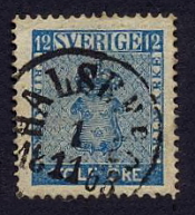 Hallsberg Frimärke 1/1 1868