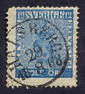Hallsberg Frimärke 29/8 1868