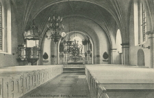 Askersund, Landsförsamlingens Kyrka, Interiör 1916