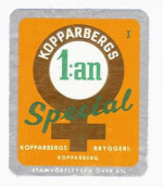 Kopparbergs Bryggeri  1:an special Klass I
