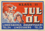 Lindesberg Ångbryggeri JulÖl Klass II