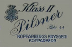 Kopparbergs Bryggeri  Pilsner Klass II