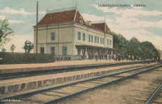 Arboga Järnvägsstationen 1909