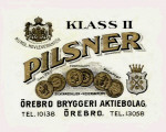 Örebro Bryggeri Pilsner Klass II