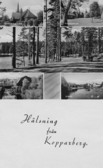 Hälsning från Kopparberg 1950