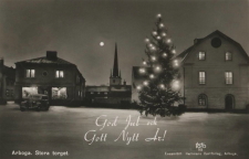 Arboga, Stora Torget, God Jul och Gott Nytt År