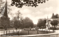 Karlskoga, Tingshuset och Trekanten 1930