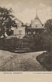 Karlskoga, Pensionat Solbacka 1908