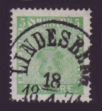 Lindesbergs Frimärke 18/4 1874
