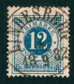 Lindesberg Frimärke 4/9 1882
