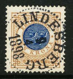 Lindesberg Frimärke 9/4 1898