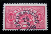 Lindesberg Frimärke 26/ 9 1899