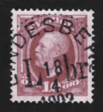 Lindesberg Frimärke 18/11 1902