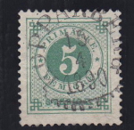 Kopparberg Frimärke 15/4 1890