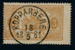 Kopparberg Frimärke 18/5 1881