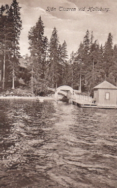 Sjön Tisaren vid Hallsberg