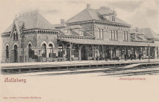 Hallsberg Järnvägsstationen 1901