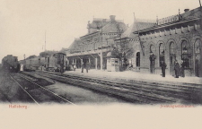 Hallsberg Jernvägsstation 1902