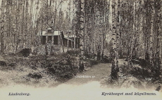 Lindesberg,  Kyrkberget med Kägelbanan 1904