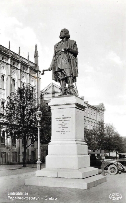 Örebro Engelbrekts statyn 1935