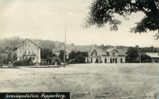 Kopparberg Jernvägsstationen 1914