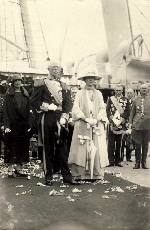 Gustav V och Sofia 1925
