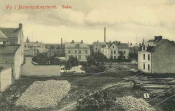 Sala, Vy i Järnvägskvarteret 1914