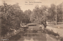 Sala, Parti af Brunnsparken 1906