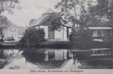 Sala, Sätra Brunn, Brunnshuset och Bassängen 1916
